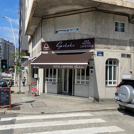 Saudade Hostal Cafeteria A Coruna Exterior photo
